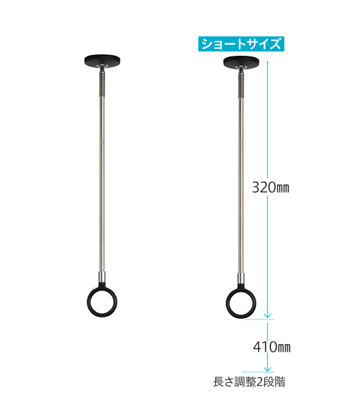 室内物干し(ホスクリーン)SPCショートブラック